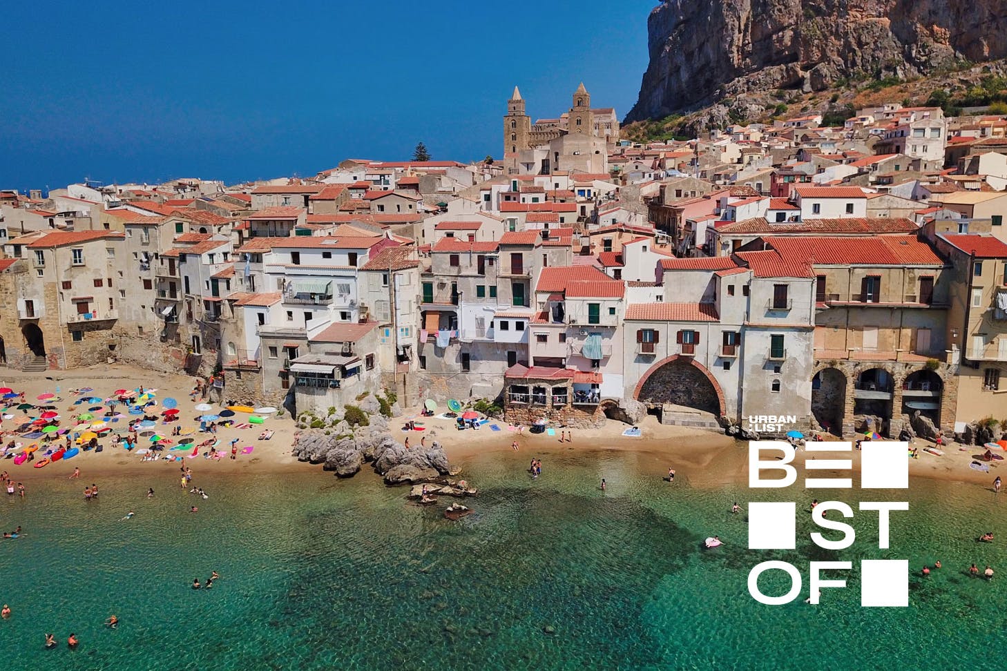 the coast of a small village town